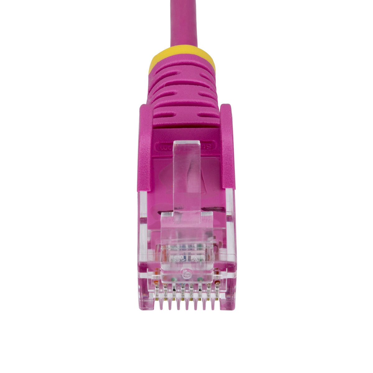 Star Tech 3m Pink Slim CAT6 Ethernet Cable, Snagless, 100W PoE, UTP, LSZH, 28AWG Pure Bare Copper Wire, Slim RJ45 Network Patch Cord w/Strain Reliefs, Individually Tested