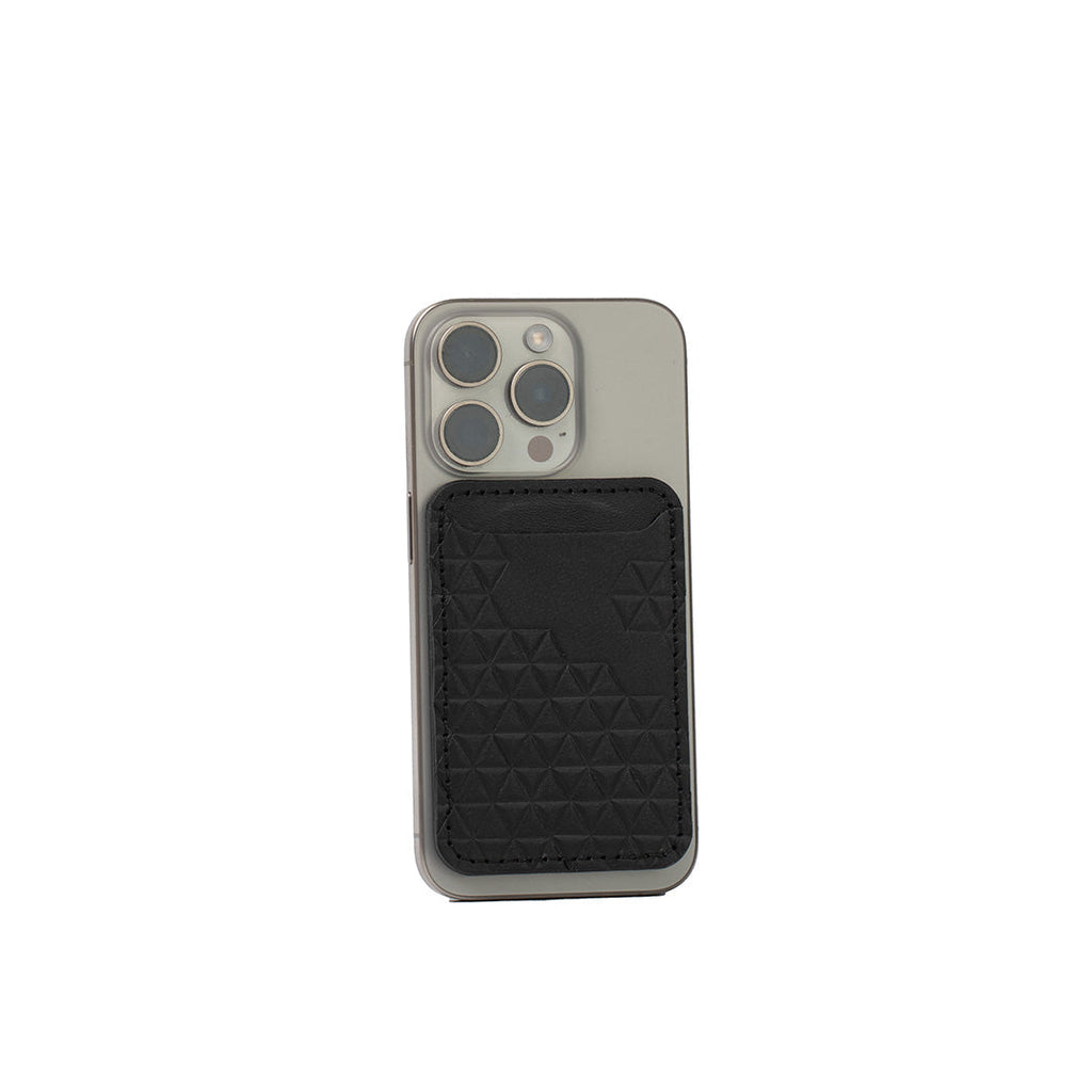 Leather Wallet compatible with MagSafe - Diamonds